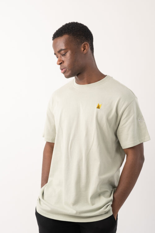 Rise T-shirt- Sage Mist M-O-B Clothing
