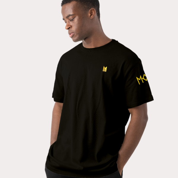 MOB CLOTHING PRINT T-SHIRT VANTA BLACK